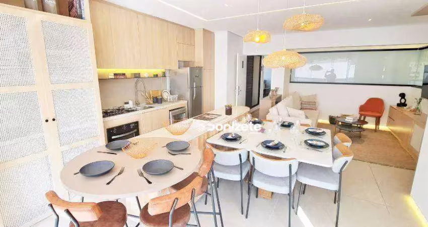 Apartamento com 3 dormitórios à venda, 80 m² por r$ 897.500,00 - vila floresta - santo andré/sp