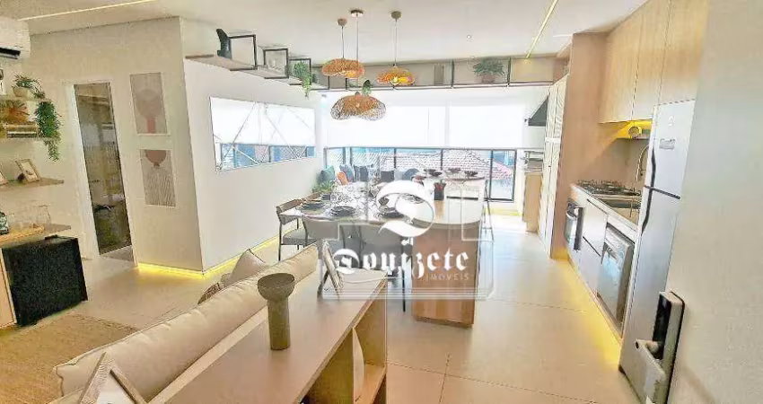 Apartamento com 3 dormitórios à venda, 80 m² por r$ 878.999,00 - vila floresta - santo andré/sp
