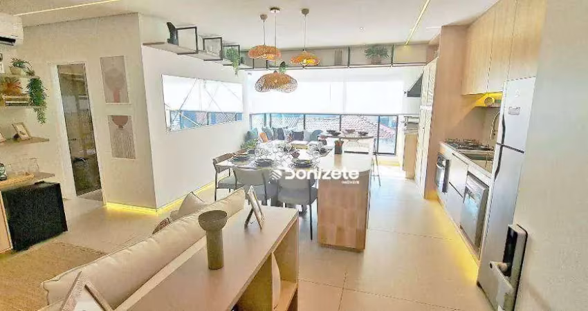 Apartamento com 3 dormitórios à venda, 80 m² por r$ 908.999,00 - vila floresta - santo andré/sp
