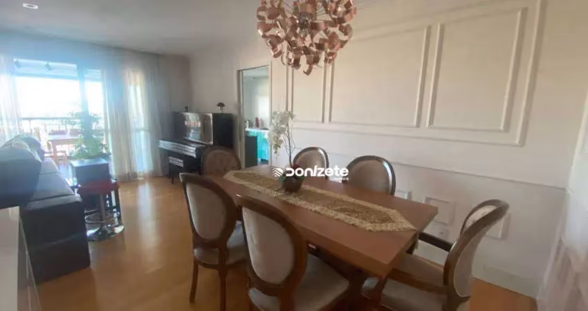 Apartamento com 3 dormitórios à venda, 120 m² por r$ 1.298.000,00 - jardim - santo andré/sp