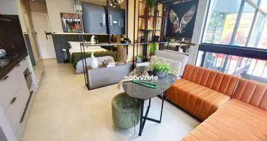 Studio com 1 dormitório à venda, 30 m² por r$ 430.000,00 - jardim - santo andré/sp