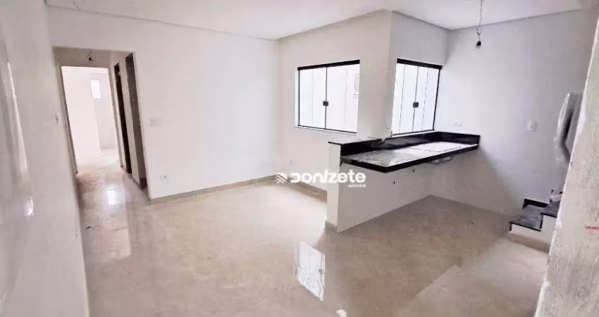 Cobertura com 2 dormitórios à venda, 100 m² por r$ 790.000,00 - jardim bela vista - santo andré/sp