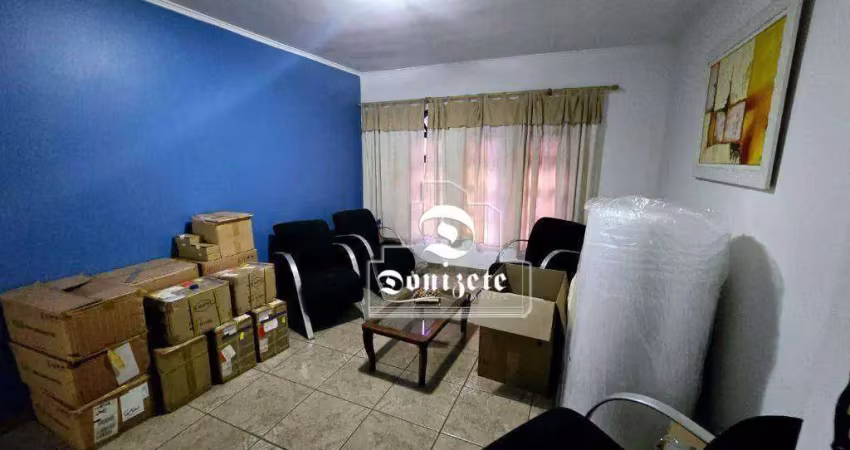 Sobrado com 3 dormitórios à venda, 310 m² por r$ 1.200.000,00 - vila valparaíso - santo andré/sp
