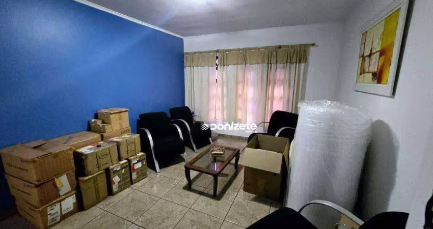 Sobrado com 3 dormitórios à venda, 310 m² por r$ 1.200.000,00 - vila valparaíso - santo andré/sp