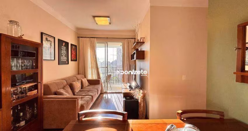 Apartamento com 3 dormitórios à venda, 62 m² por r$ 580.000,00 - campestre - santo andré/sp