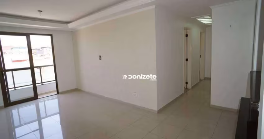 Apartamento com 3 dormitórios à venda, 76 m² por r$ 420.000,00 - vila príncipe de gales - santo andré/sp