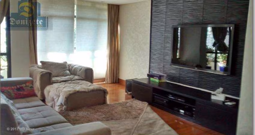 Apartamento com 4 dormitórios para alugar, 263 m² por R$ 6.560,00/mês - Jardim - Santo André/SP