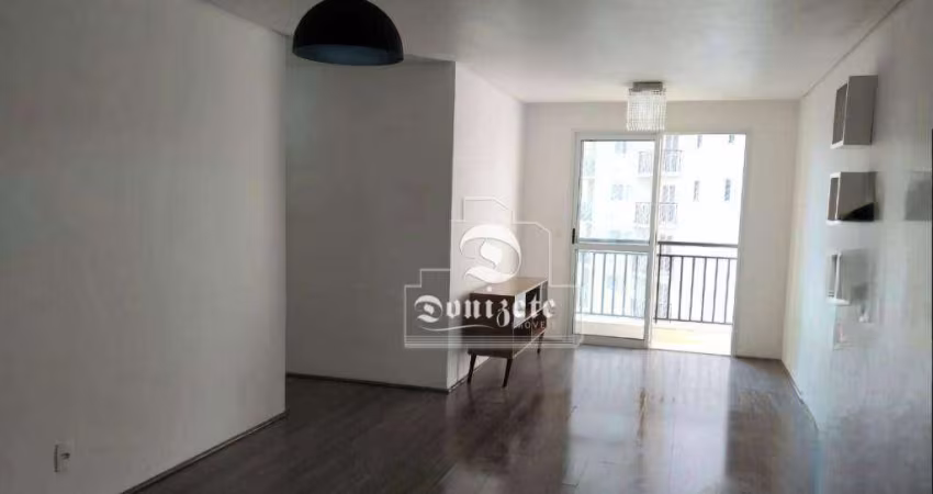 Apartamento com 3 dormitórios à venda, 69 m² por R$ 499.000,00 - Vila Valparaíso - Santo André/SP