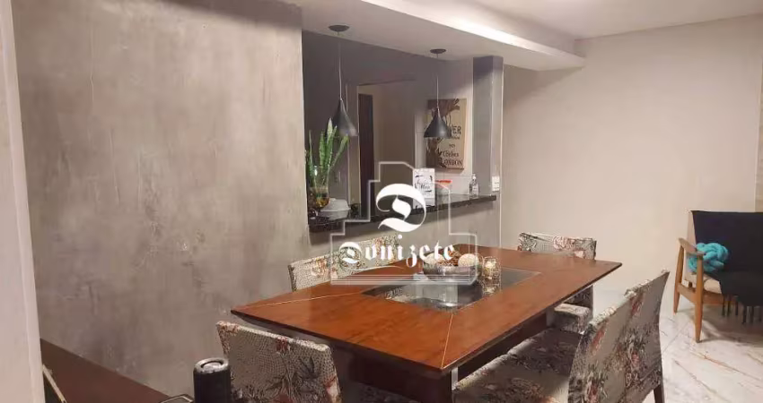 Apartamento com 3 dormitórios à venda, 93 m² por R$ 790.000,00 - Vila Bastos - Santo André/SP