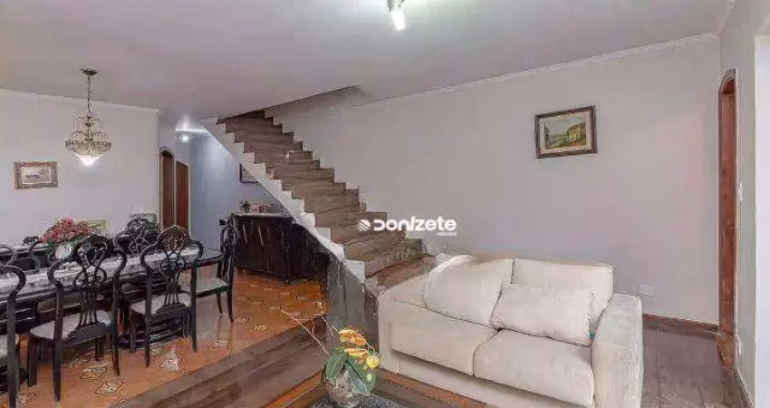 Sobrado com 3 dormitórios à venda, 169 m² por r$ 839.999,99 - santa maria - santo andré/sp