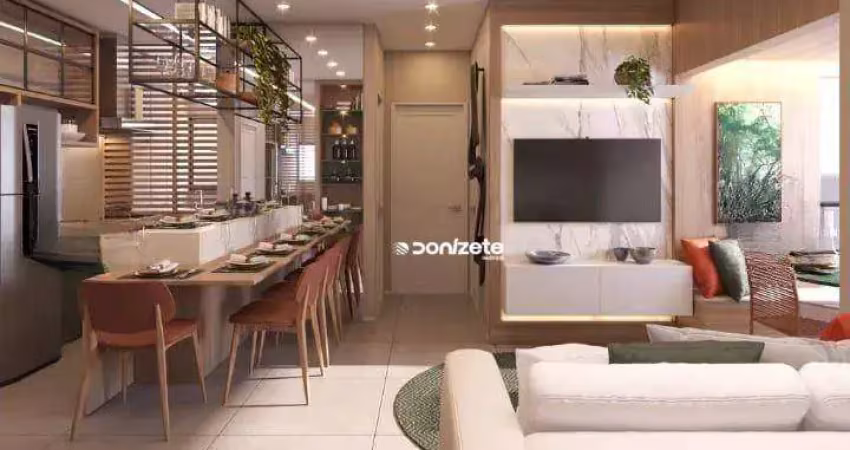 Apartamento com 2 dormitórios à venda, 50 m² por r$ 379.999,99 - centro - santo andré/sp