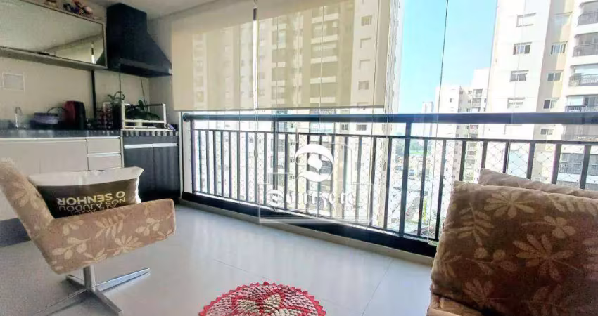 Apartamento com 3 dormitórios à venda, 88 m² por r$ 875.000,00 - jardim - santo andré/sp