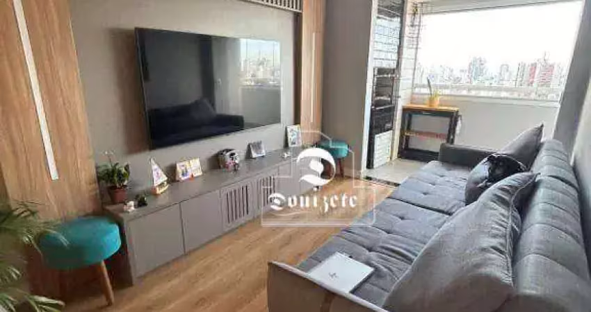 Apartamento com 3 dormitórios à venda, 90 m² por r$ 979.000,00 - jardim bela vista - santo andré/sp