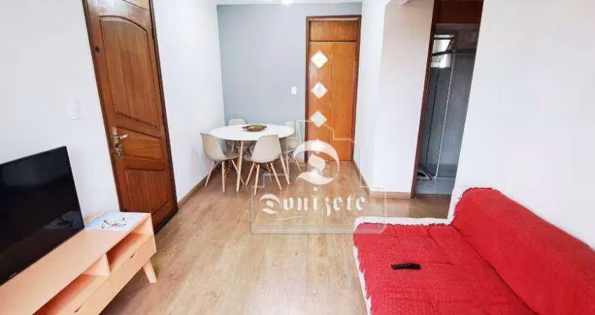 Apartamento com 2 dormitórios, 60 m² - venda por R$ 390.000,00 ou aluguel por R$ 2.970,00/mês - Vila Assunção - Santo André/SP