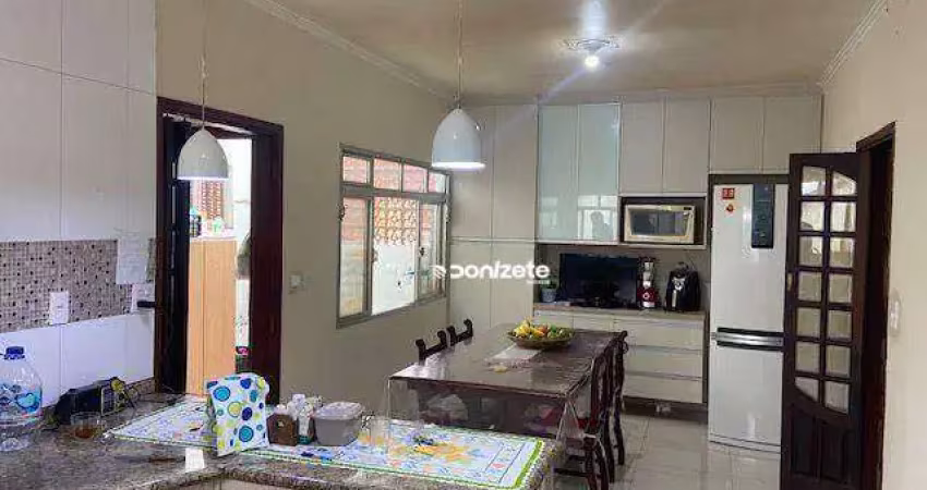 Casa com 3 dormitórios à venda, 300 m² por r$ 2.799.000,00 - campestre - santo andré/sp