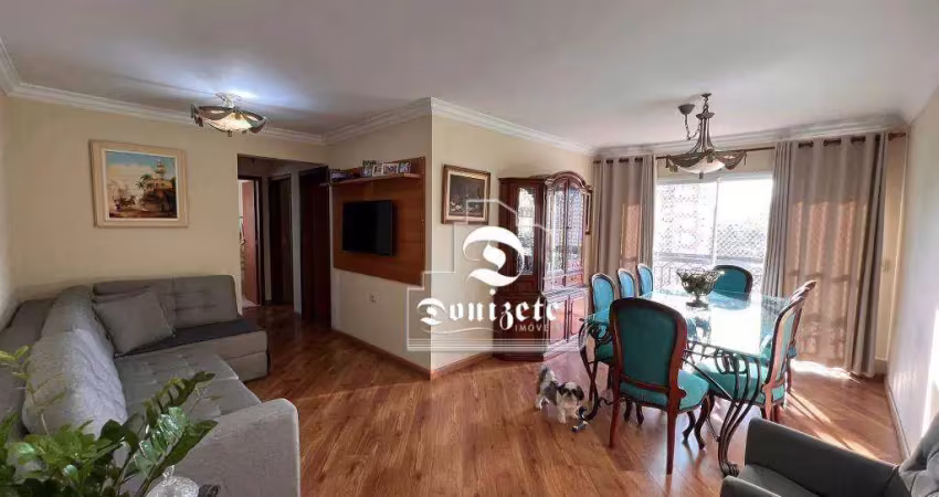 Apartamento com 3 dormitórios à venda, 93 m² por r$ 840.000,00 - vila bastos - santo andré/sp