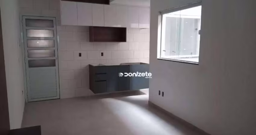 Apartamento com 2 dormitórios à venda, 50 m² por r$ 315.000,00 - jardim cristiane - santo andré/sp