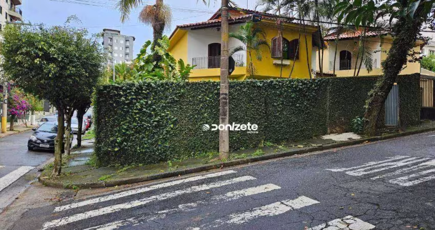 Sobrado com 3 dormitórios para alugar, 183 m² por r$ 6.186,40/mês - jardim bela vista - santo andré/sp