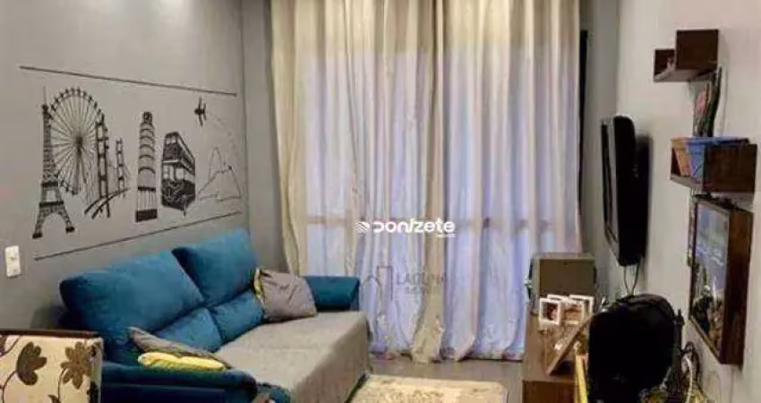 Apartamento com 3 dormitórios à venda, 75 m² por r$ 465.000,00 - vila floresta - santo andré/sp