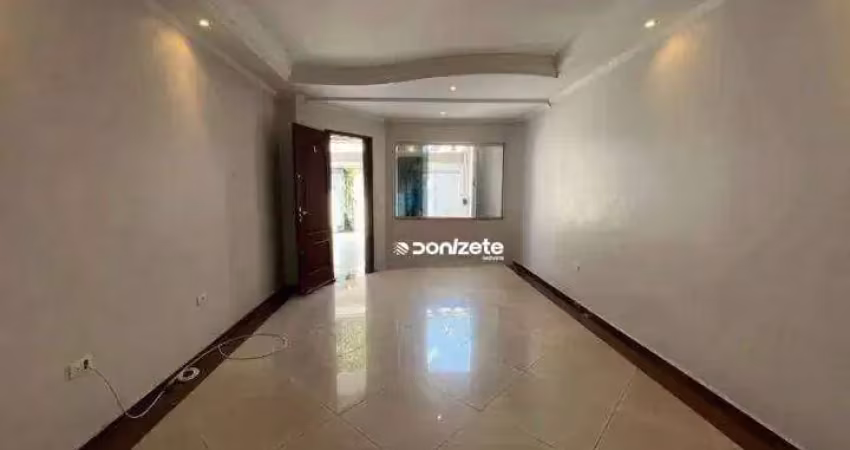 Sobrado para alugar, 135 m² por r$ 5.588,25/mês - jardim - santo andré/sp