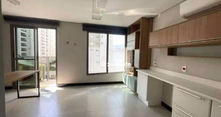 Sala à venda, 37 m² por r$ 450.000,00 - campestre - santo andré/sp