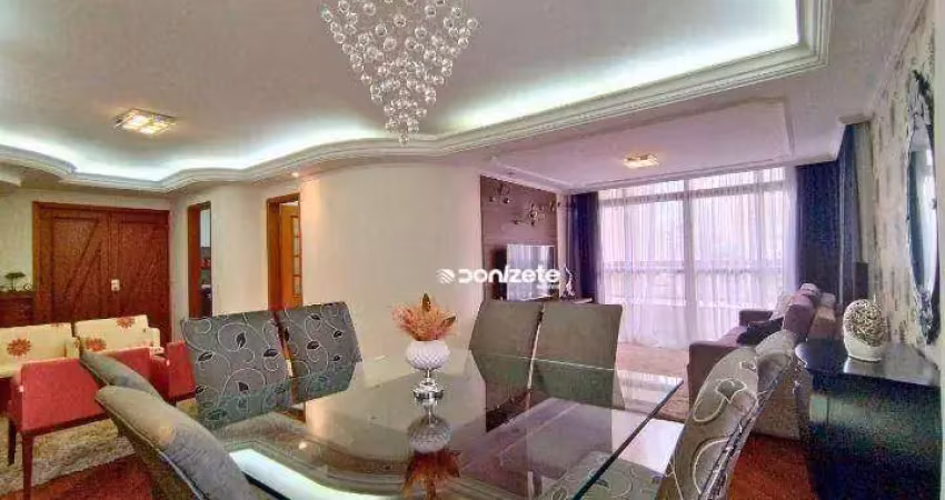 Apartamento com 3 dormitórios à venda, 178 m² por r$ 1.150.000,00 - vila guiomar - santo andré/sp