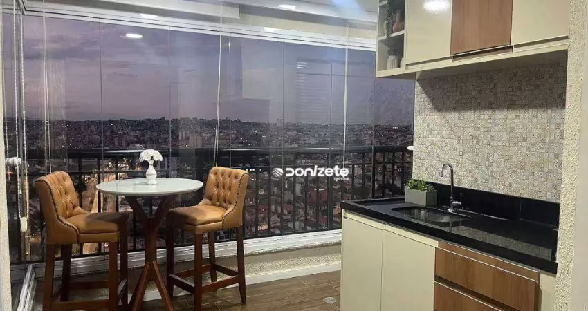 Apartamento com 2 dormitórios à venda, 64 m² por r$ 724.000,00 - vila curuçá - santo andré/sp