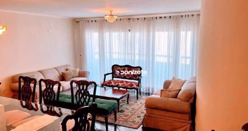 Apartamento com 4 dormitórios à venda, 170 m² por r$ 915.000,00 - vila assunção - santo andré/sp