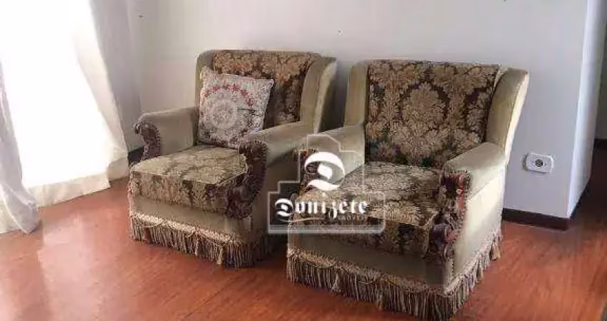 Apartamento com 1 dormitório à venda, 53 m² por r$ 244.000,00 - vila valparaíso - santo andré/sp