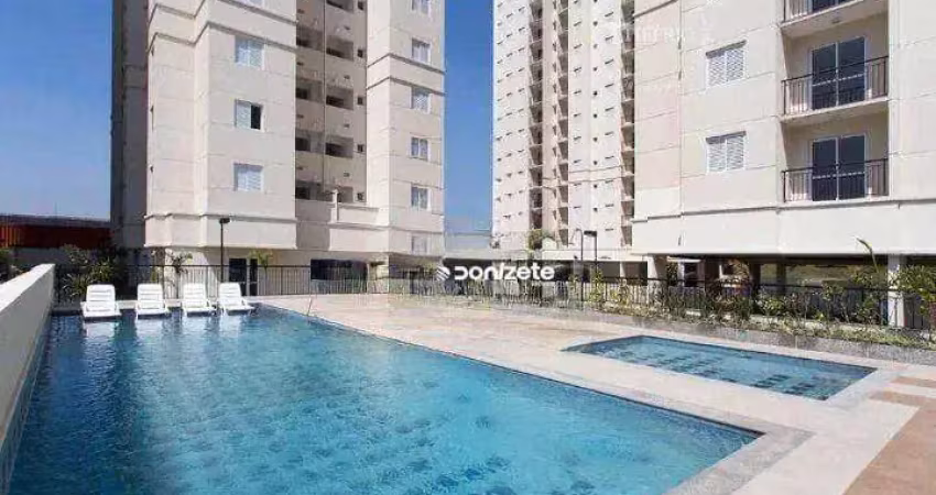 Apartamento com 3 dormitórios à venda, 59 m² por r$ 449.000,00 - parque jaçatuba - santo andré/sp