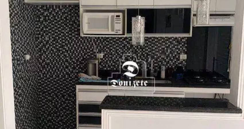 Apartamento com 2 dormitórios à venda, 64 m² por r$ 550.000,00 - jardim - santo andré/sp