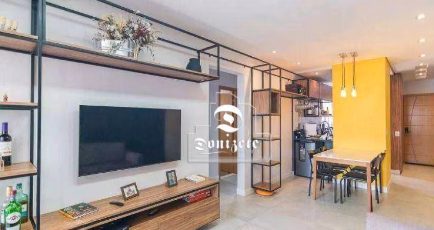Apartamento à venda, 63 m² por r$ 589.000,00 - campestre - santo andré/sp