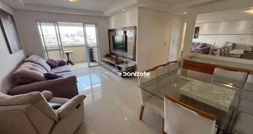 Apartamento com 2 dormitórios à venda, 75 m² por r$ 549.990,00 - jardim santo antônio - santo andré/sp