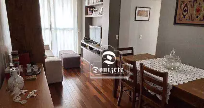 Apartamento com 3 dormitórios à venda, 62 m² por r$ 570.000,00 - campestre - santo andré/sp