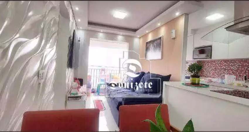 Apartamento com 2 dormitórios à venda, 50 m² por r$ 449.999,99 - vila assunção - santo andré/sp