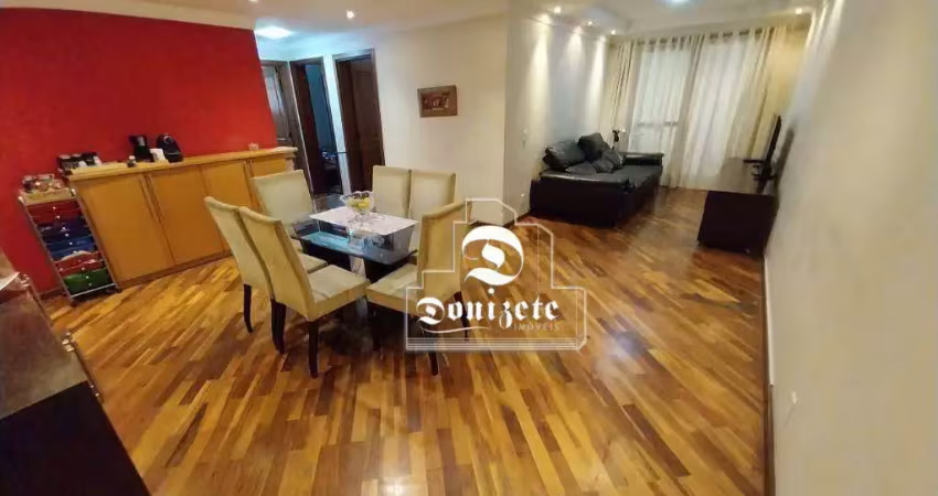 Apartamento com 3 dormitórios à venda, 106 m² por r$ 700.000,00 - vila gilda - santo andré/sp