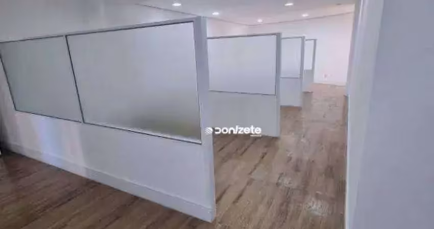 Sala para alugar, 94 m² por r$ 6.250,00/mês - jardim - santo andré/sp
