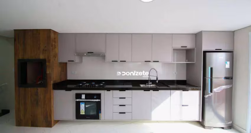 Cobertura com 2 dormitórios à venda, 124 m² por r$ 699.999,90 - vila linda - santo andré/sp