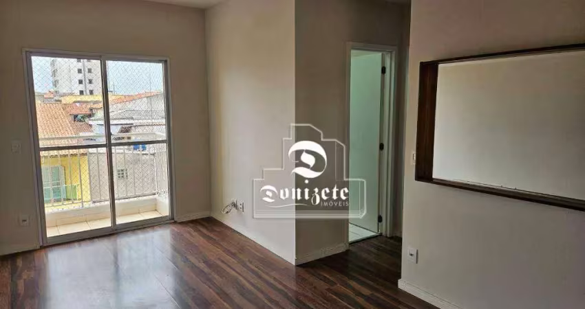 Apartamento com 2 dormitórios à venda, 54 m² por r$ 360.000,00 - vila humaitá - santo andré/sp