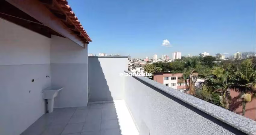 Cobertura com 2 dormitórios à venda, 107 m² por r$ 650.000,00 - vila guiomar - santo andré/sp