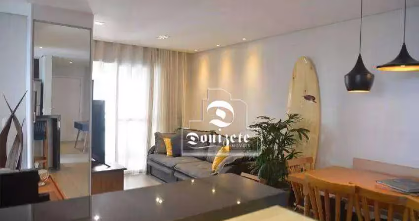 Apartamento com 2 dormitórios à venda, 66 m² por r$ 550.000,00 - vila américa - santo andré/sp