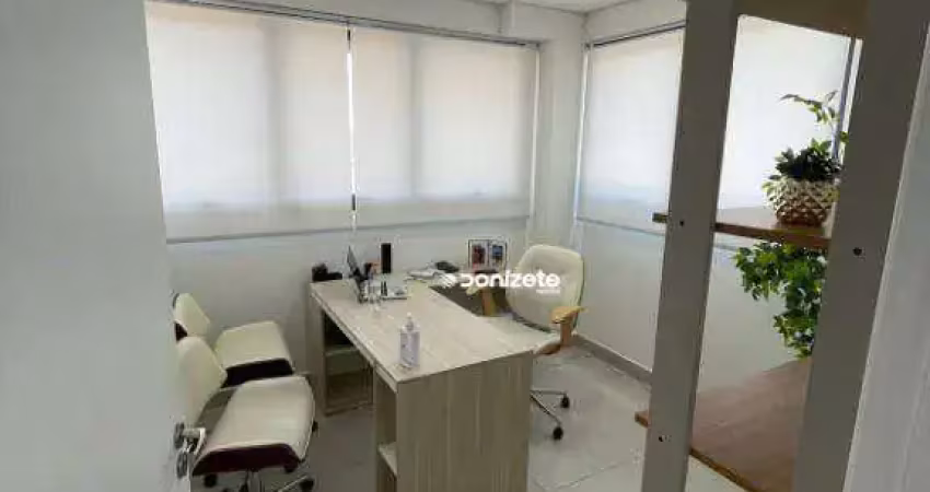 Sala à venda, 37 m² por r$ 360.000,00 - vila assunção - santo andré/sp
