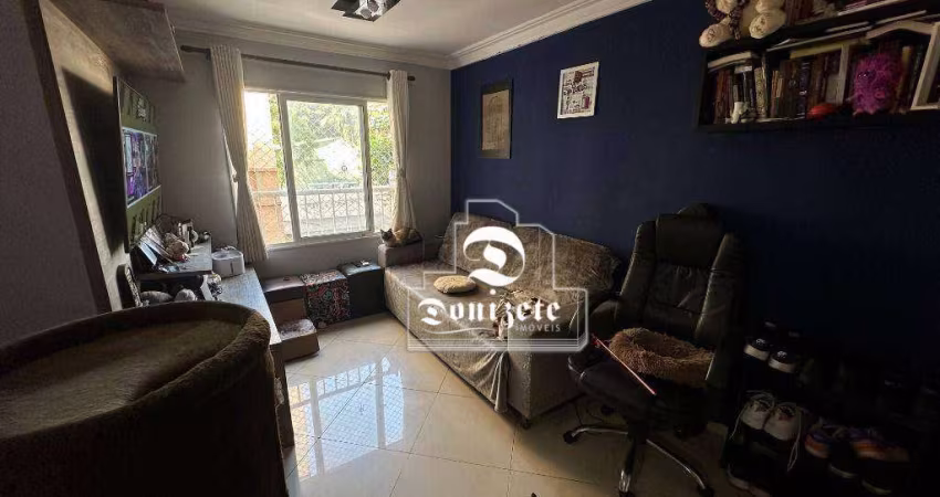 Apartamento com 2 dormitórios à venda, 50 m² por r$ 310.000,00 - vila curuçá - santo andré/sp