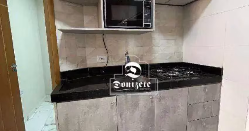 Apartamento com 2 dormitórios à venda, 37 m² por r$ 249.999,90 - vila tibiriçá - santo andré/sp