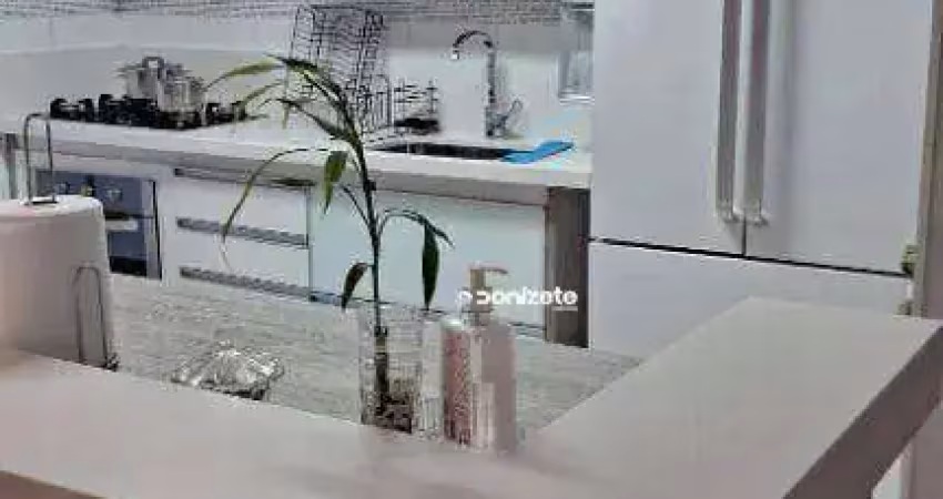 Apartamento à venda, 86 m² por r$ 739.900,00 - vila valparaíso - santo andré/sp