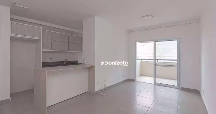 Apartamento com 2 dormitórios para alugar, 80 m² por r$ 3.829,46/mês - campestre - santo andré/sp