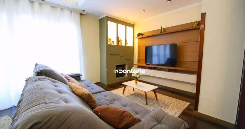 Casa com 3 dormitórios à venda, 181 m² por r$ 800.000,00 - parque das nações - santo andré/sp