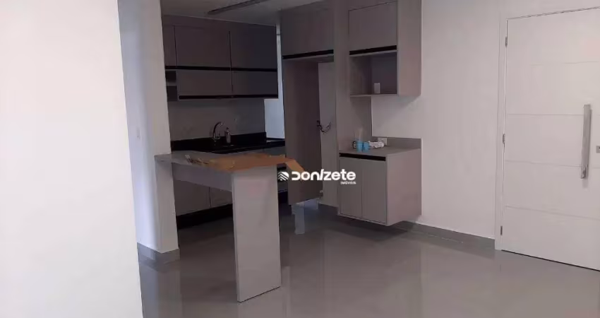Apartamento com 3 dormitórios para alugar, 68 m² por r$ 5.890,01/mês - jardim - santo andré/sp