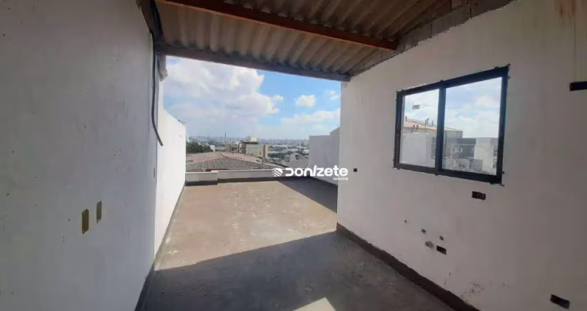 Cobertura com 2 dormitórios à venda, 100 m² por r$ 620.000,00 - utinga - santo andré/sp