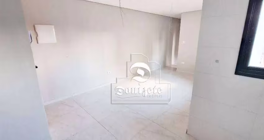 Cobertura com 2 dormitórios à venda, 102 m² por r$ 580.000,00 - casa branca - santo andré/sp